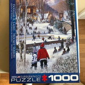 Jigsaw Puzzle - Winter Hockey